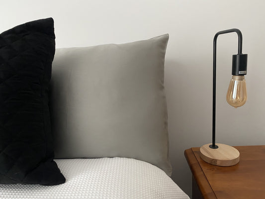 Silk Pillow Case - Grey - 22 momme