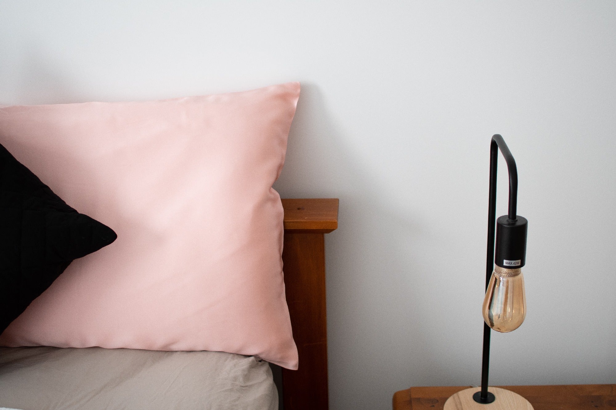 Silk Pillow Case - Pink