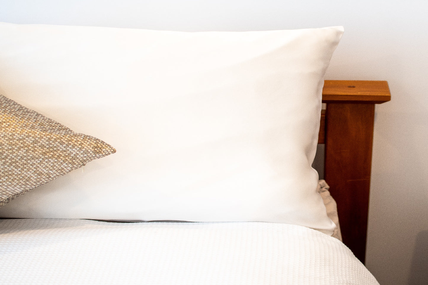 Silk Pillow Case - White