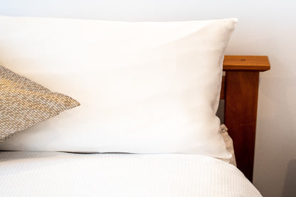 Silk Pillow Case - White