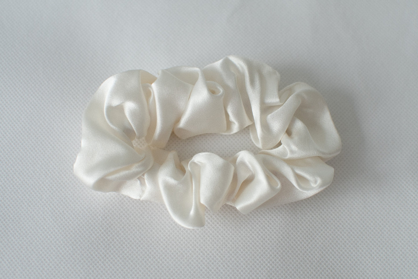 Silk Hair Scrunchies Large
